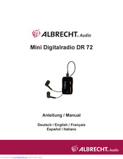 Albrecht DR 72 Manual