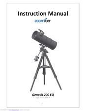 zoomion Genesis 200 EQ Instruction Manual