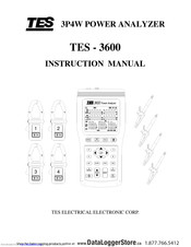 TES TES-3600 Instruction Manual