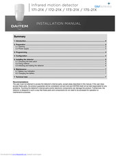 DAITEM 171-21X Installation Manual