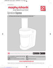 Morphy Richards FP432020 Manual
