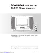 Goodmans GPTV70WLCD User Manual