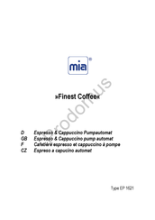 MIA Finest Coffee Manual