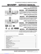 Sharp HT-CN400DVW Service Manual