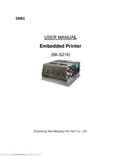 SNBC BK-S216 User Manual