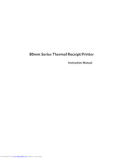 DIGISYSTEM POS-7650 Instruction Manual
