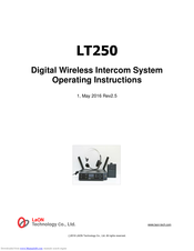 LAON TECHNOLOGY LT250 Operating Instructions Manual