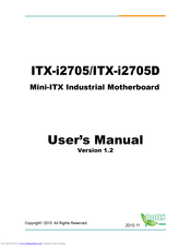 ROHS ITX-i2705 User Manual