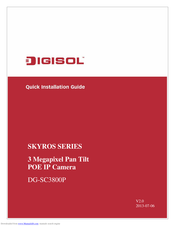 Digisol DG?SC3800P Quick Installation Manual