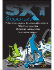 SXT 300 KIDS Operating Instructions Manual