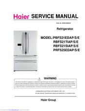 Haier RBFS21SIAP/S/E Service Manual