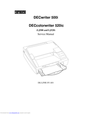 Digital Equipment DECwriter 500i Service Manual