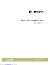 thomann DP-495 GP BK User Manual