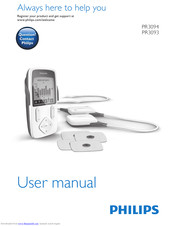 Philips PR3093 User Manual