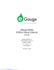 eGauge Systems LLC EG30 Series Owner's Manual