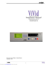 Vivid DVV212-A Installation Manual