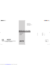 Imetec ECO CYCLONIC Operating Instructions Manual