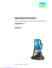 TYROLIT Hydrostress VCE2500D Series Operating Instructions Manual