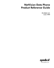 Symbol NetVision Phone Reference Manual