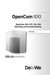 DETEWE opencom 105 Mounting And Commissioning Manual