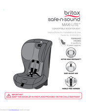 Britax safe n sound maxi cheap lite