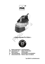 MIA DB 8472 K Instructions For Use Manual