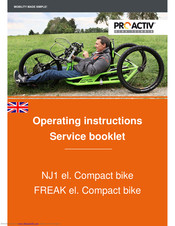 ProActiv NJ1 el. Operating Instructions Service Booklet