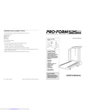 Pro-Form PETL52590 User Manual