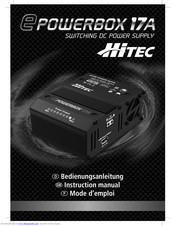 HITEC Epowerbox 17A Instruction Manual
