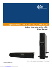 Alpha Technologies Sentra 1000 User Manual