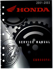 Honda CBR600F4I 2001 Service Manual