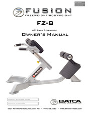 Fusion FZ-8 Owner's Manual