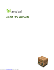 Zinstall Zinstall HDD User Manual