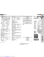 Klein Tools CL2200 Instruction Manual
