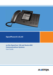 Aastra OpenPhone 65 User Manual