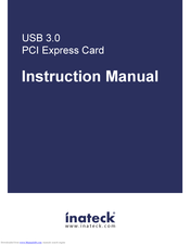 Inateck KT4005 Instruction Manual