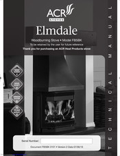 ACR stoves FB5BK Technical Manual