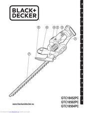 Black & Decker GTC18502PC Manual