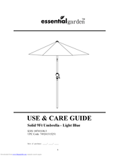 Essential Garden 08769108-5 Use & Care Manual