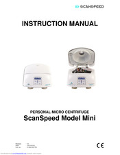 ScanSpeed Mini Instruction Manual