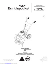 Earthquake Badger 24736 Operator's Manual