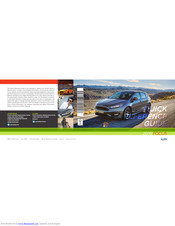 Ford Focus 2016 Quick Reference Manual