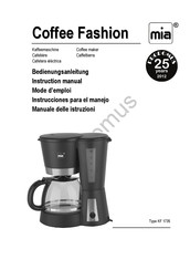 MIA Coffee Fashion Instruction Manual