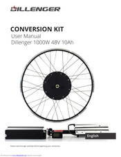 Dillenger CONVERSION KIT User Manual