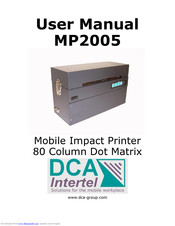 DCA Intertel MP2005 User Manual
