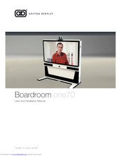 Ashton Bentley Boardroom one70 User And Installation Manual