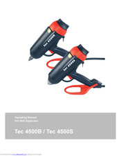 Power Adhesives Tec 4500S Operating Manual