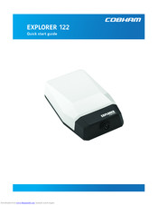 COBHAM EXPLORER 122 Quick Start Manual