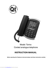 Qualitel TORINO Instruction Manual