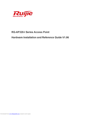 Ruijie Networks RG-AP320-I Series Hardware  Installation And Reference Manual